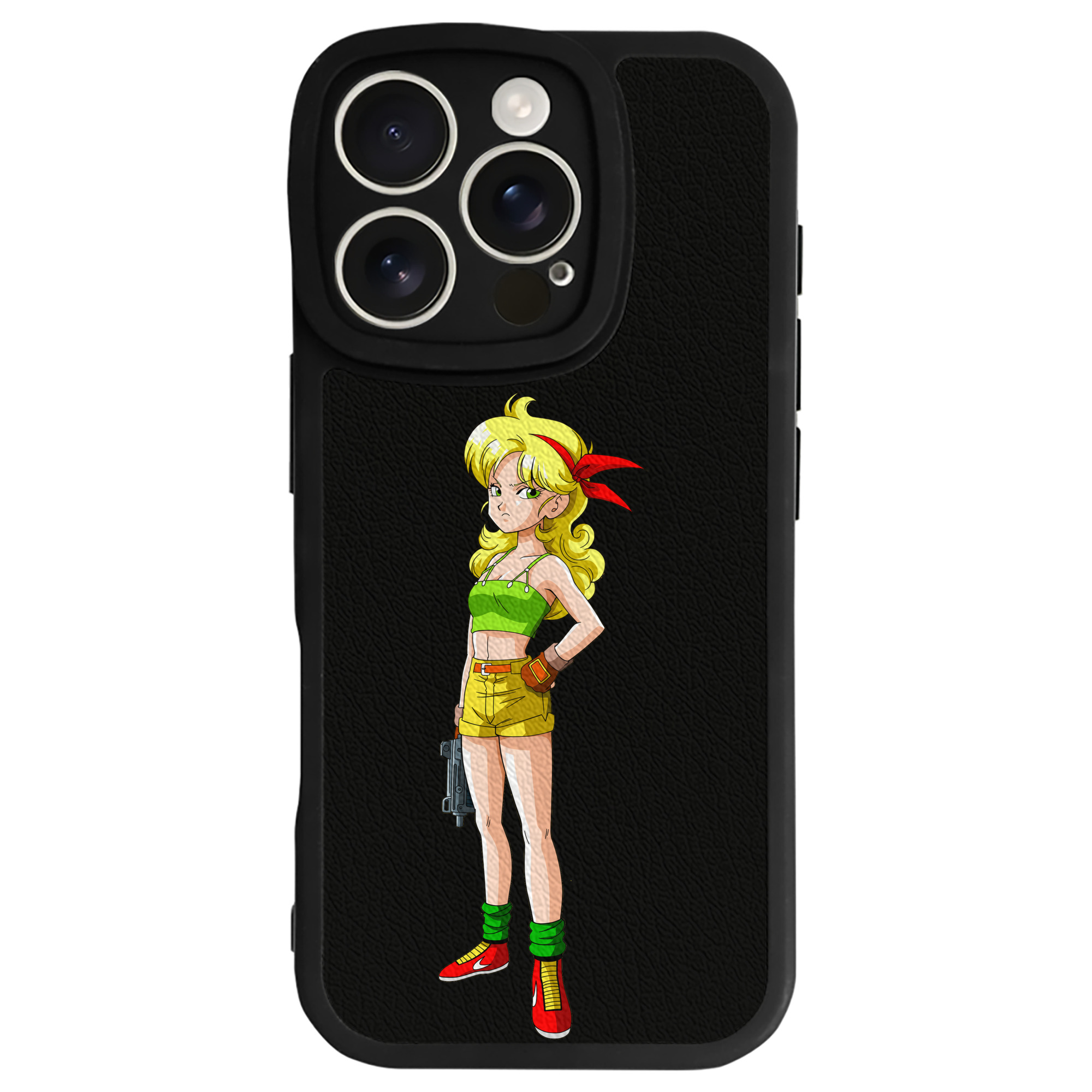 （画像用） ドラゴンボール DRAGON BALL 【iPhone 16シリーズ対応】シリコンスマホケース（レザー調） 材質：シリコン